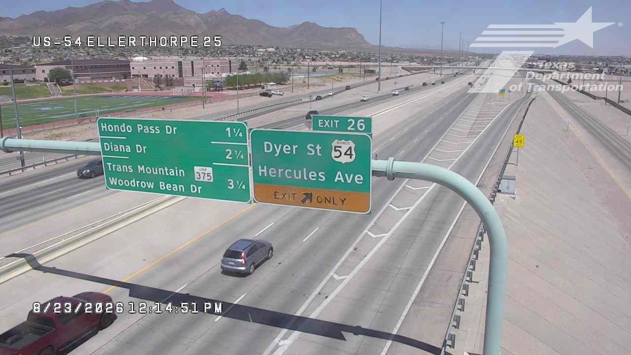 El Paso › North: US-54 @ Ellerthorpe