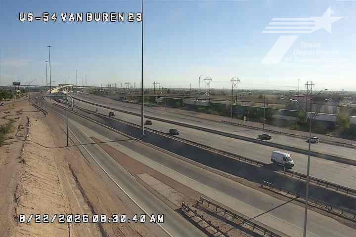 El Paso › North: US-54 @ Van Buren