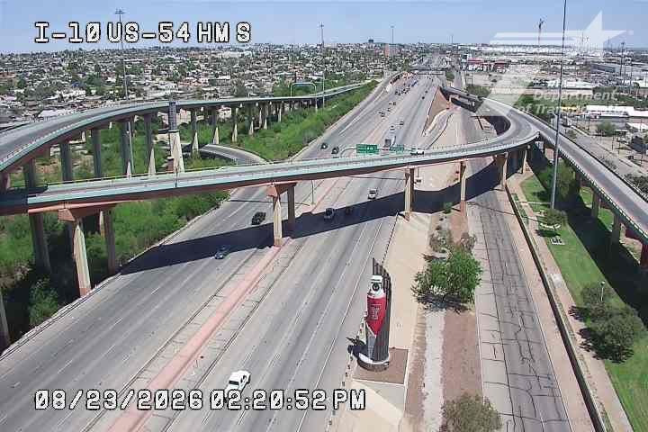 El Paso › West: IH-10 @ US 54 HM S
