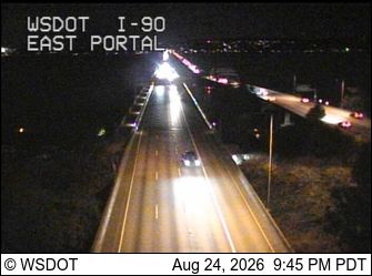 Bakersfield: I-90 at MP 4.2: East Portal, Mt Baker Tunnel