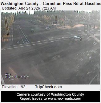 Hillsboro: Washington County - Cornelius Pass Rd at Baseline Rd