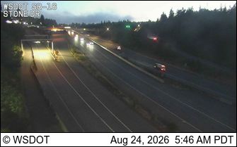 Fife: SR 16 at MP 8.6: Stone Dr