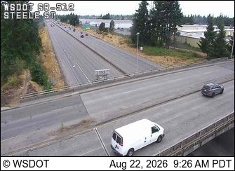 Edgewood: SR 512 at MP 0.6: Steele St