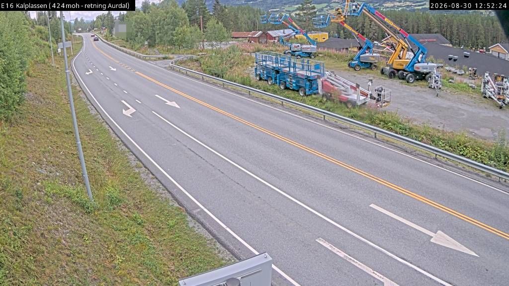 Leira: E16 Kalplassen (Fagernes)