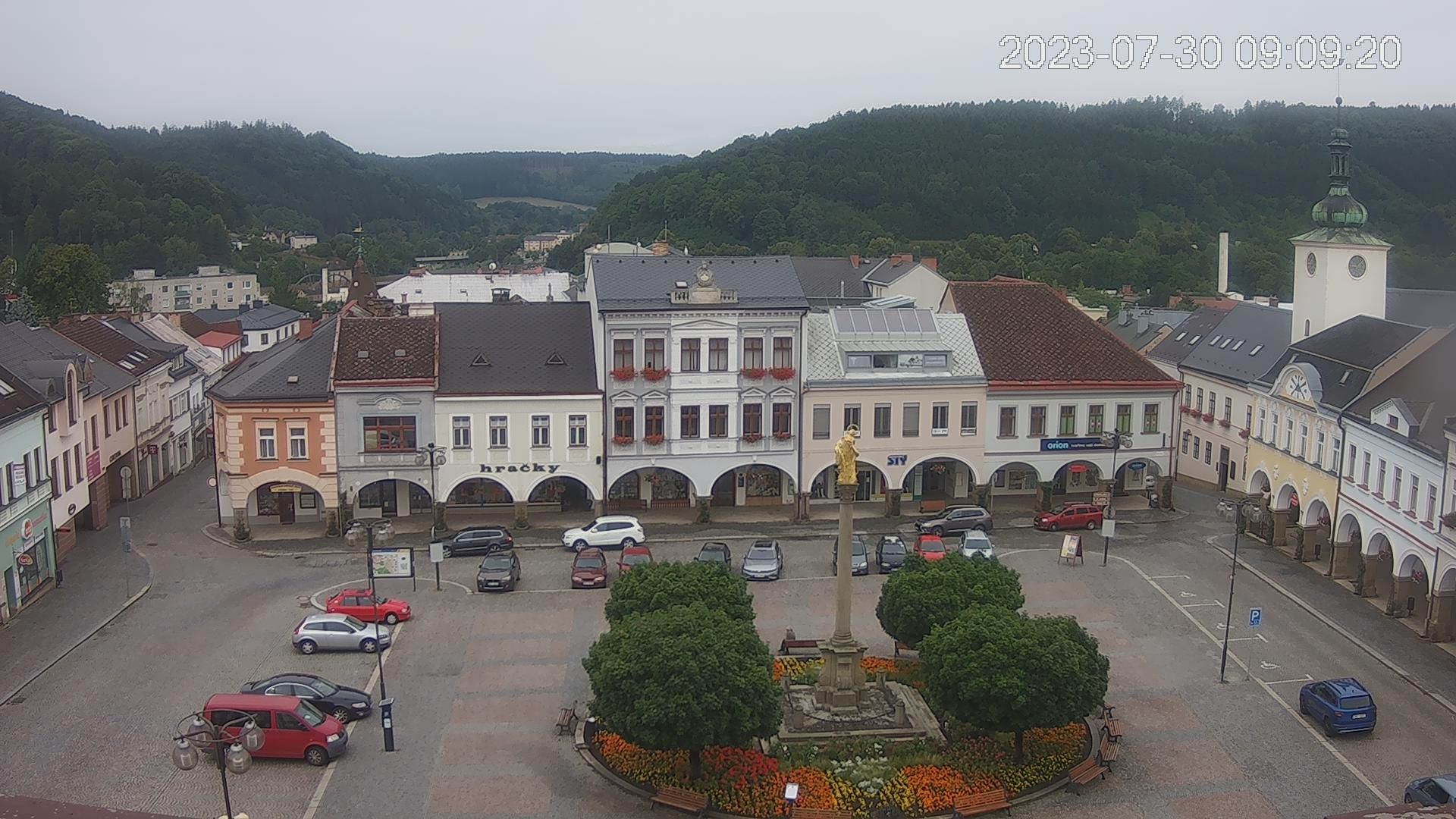Usti nad Orlici › West: Ústí nad Orlicí - Pardubický kraj, Česko: Mírové náměstí