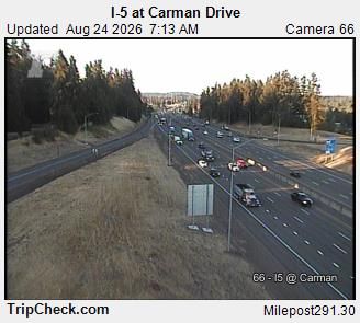 Durham: I-5 at Carman Drive