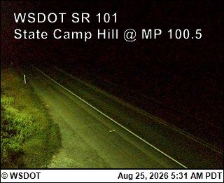 Westport › North: US 101 at MP 100.4: State Camp Hill