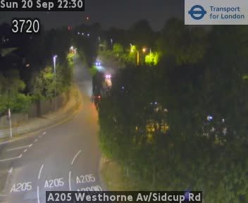 London: A205 Westhorne Av/Sidcup Rd