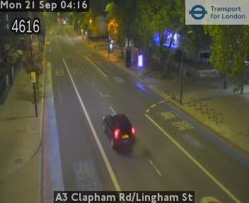 London: A3 Clapham Rd/Lingham St