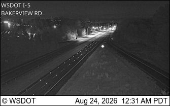 Bellingham: I-5 at MP 257.6: Bakerview Rd