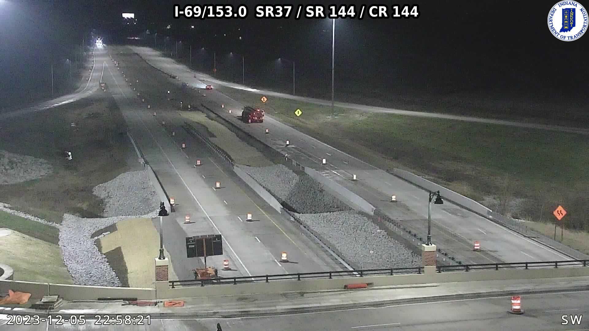 Bargersville: I-69: I-69/153.0 SR37 - SR 144 - CR 144: I-69/153.0 SR37 - CR 144