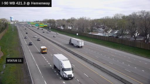 Cheektowaga › West: I-90 East of Interchange 51 (Buffalo/Airport) (2