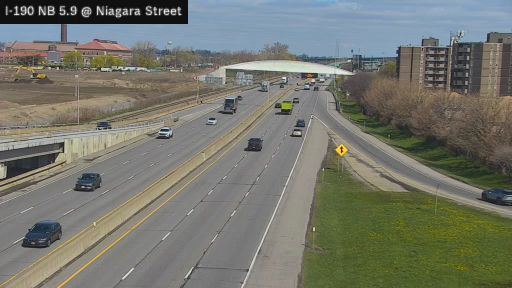 Buffalo › North: I-190 at Interchange 8 (Niagara Street)