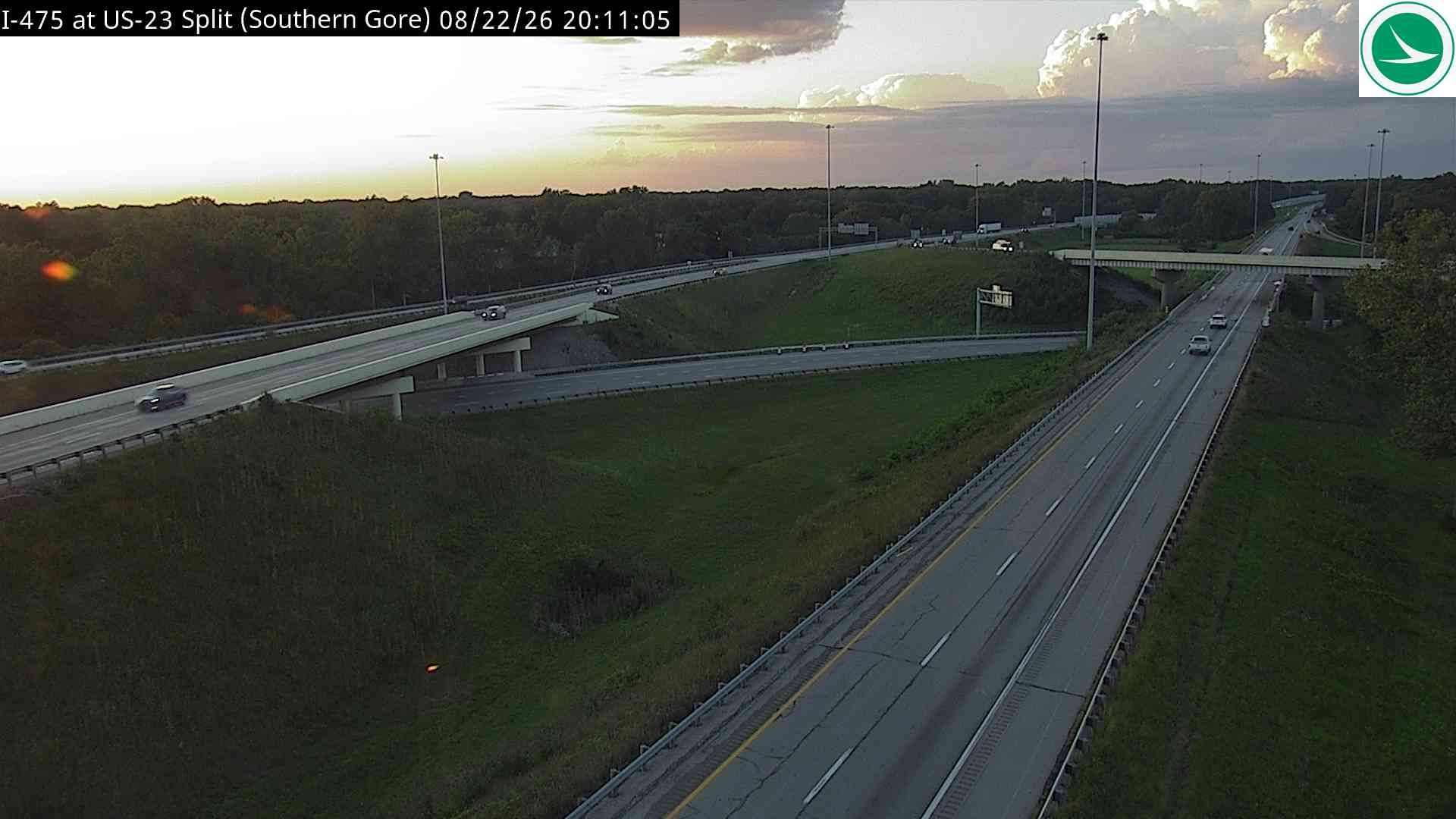 Central Avenue Park: I-475 at US-23 Split (Southern Gore)