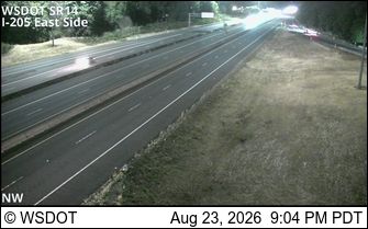 Ellsworth: SR 14 at MP 6: East of I-205