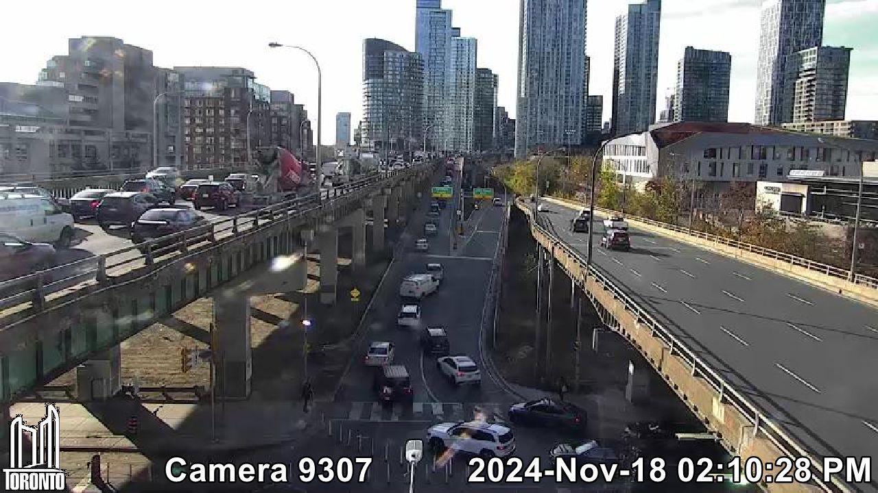 CityPlace: Lake Shore Blvd W near Spadina Ave