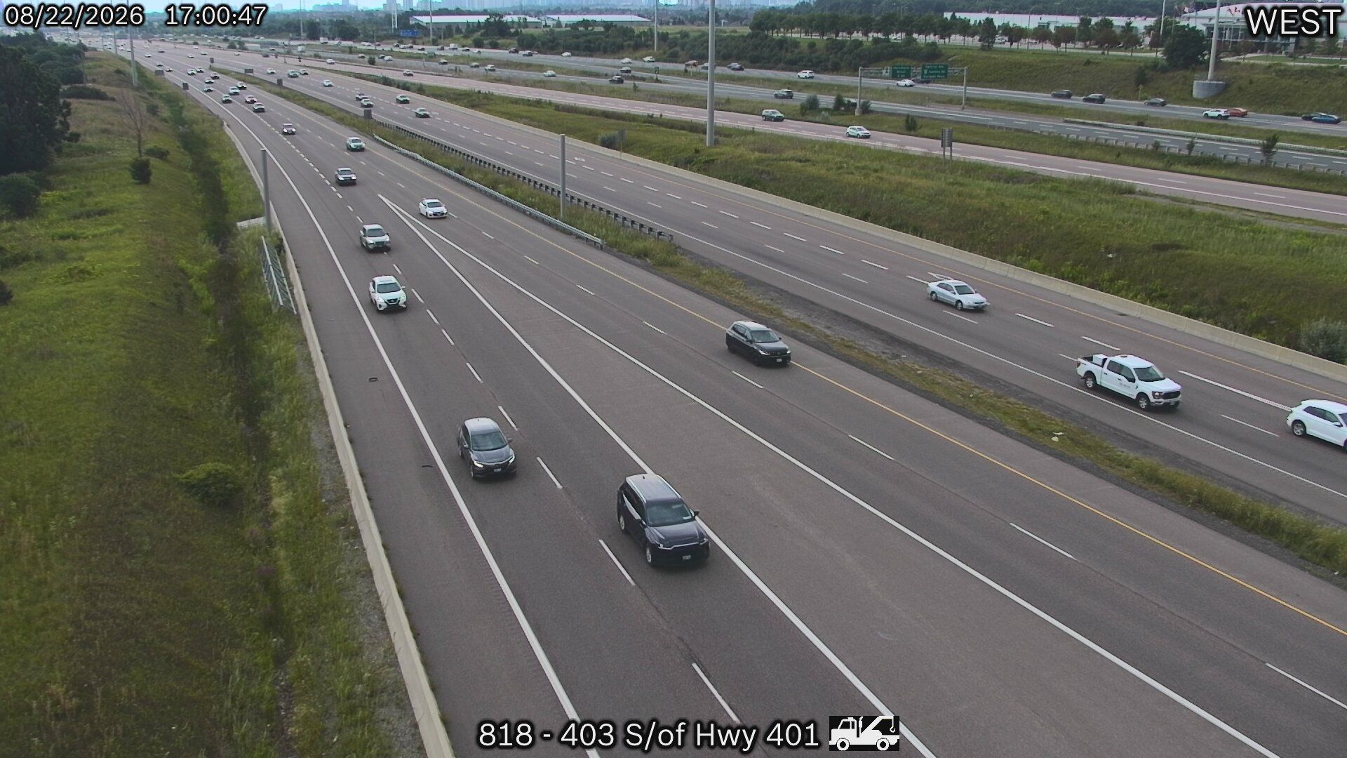 Mississauga: Highway 403 south of Highway 401