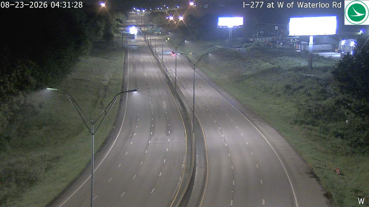 Akron: I-277 W of Waterloo Rd
