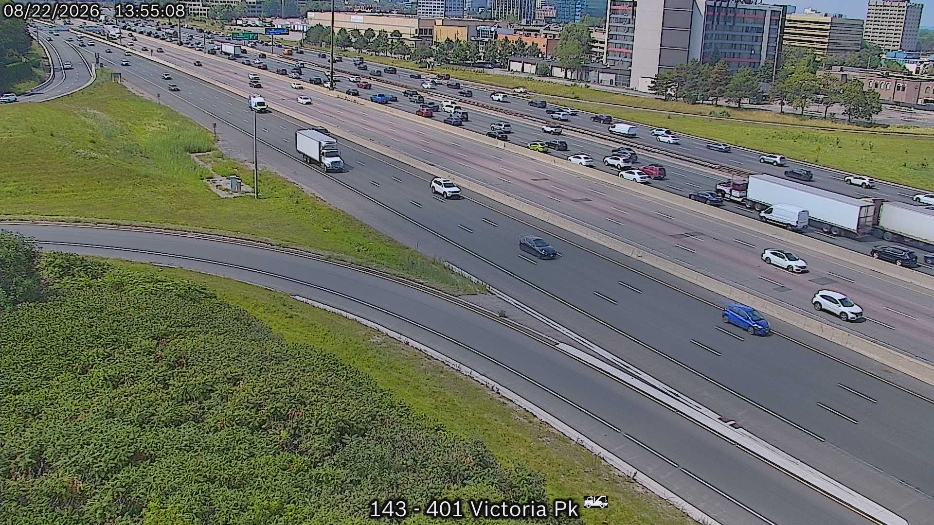 Toronto: Highway 401 near Victoria Park Avenue