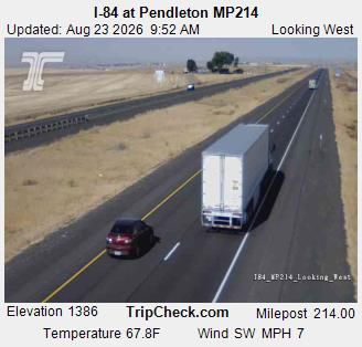 Adams: I-84 at Pendleton MP214