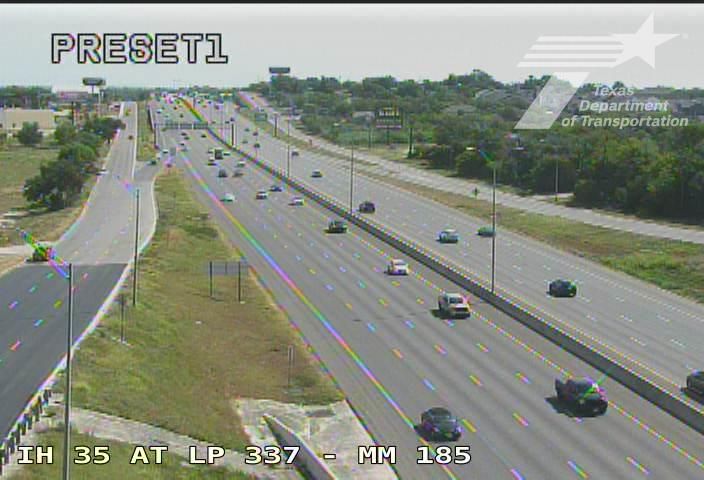 New Braunfels › South: IH 35 at LP 337 (MM 185)