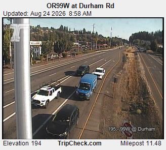 King City: ORE99W at Durham Rd