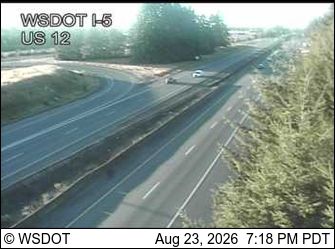 Chehalis: I-5 at MP 68.4: US 12 Interchange