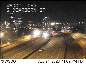 Seattle: I-5 at MP 164.6: S Dearborn St
