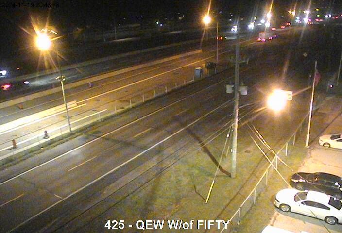 Hamilton: QEW west of 50 Road
