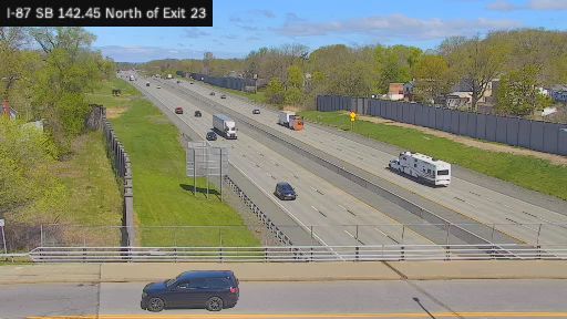 Normansville › South: I-87 north of Interchange