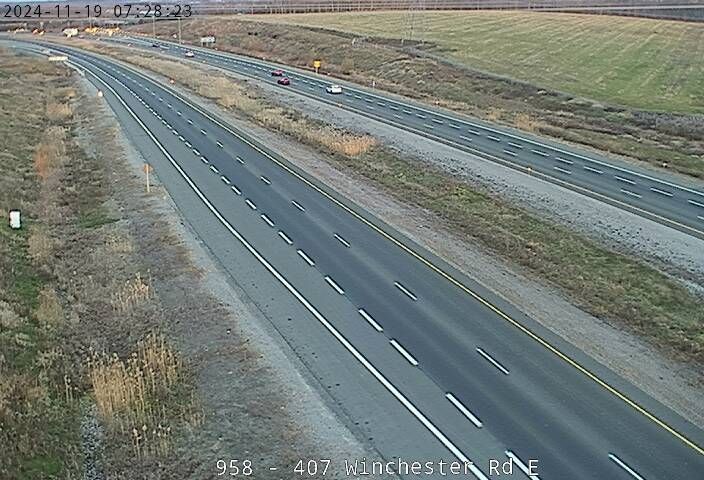 Oshawa: Highway 407 near Winchester Rd