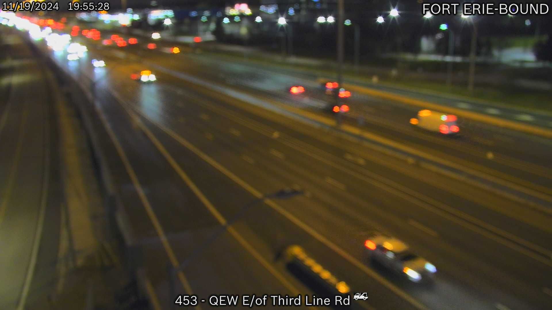 Burlington: QEW East of Third Line