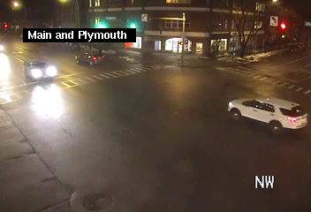Rochester: West Main St at South Plymouth Ave