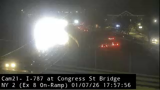City of Watervliet › South: I-787 at Congress Street Bridge (NY)