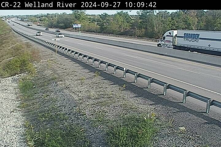 Niagara Falls: QEW at Welland River Bridge