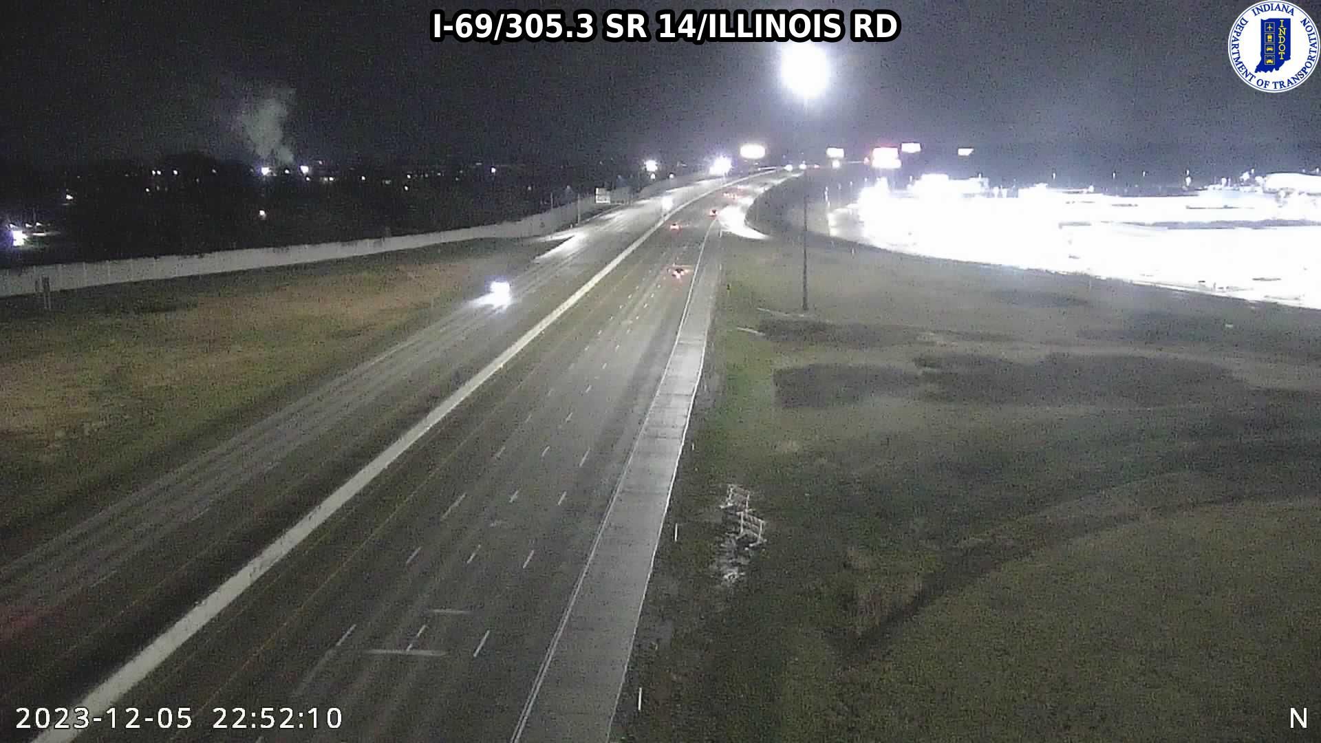 Fort Wayne: I-69: I-69/305.3 SR 14/ILLINOIS RD
