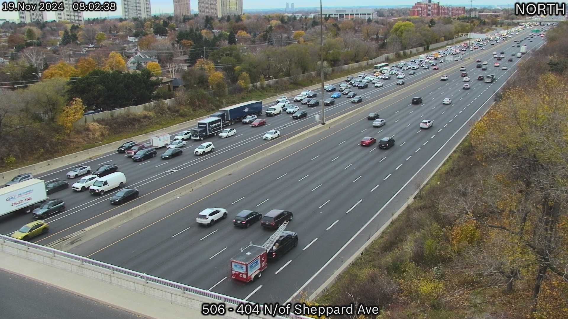 Toronto: Highway 404 near Van Horne Avenue