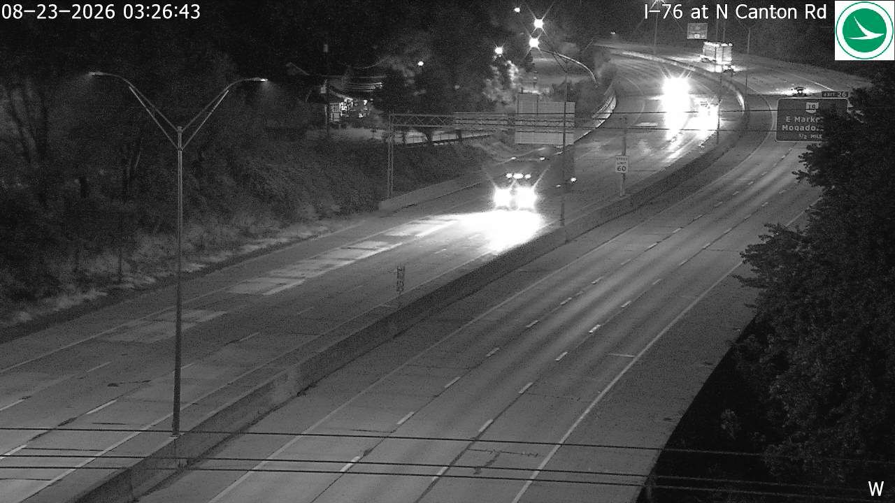 Ellet: I-76 at N Canton Rd