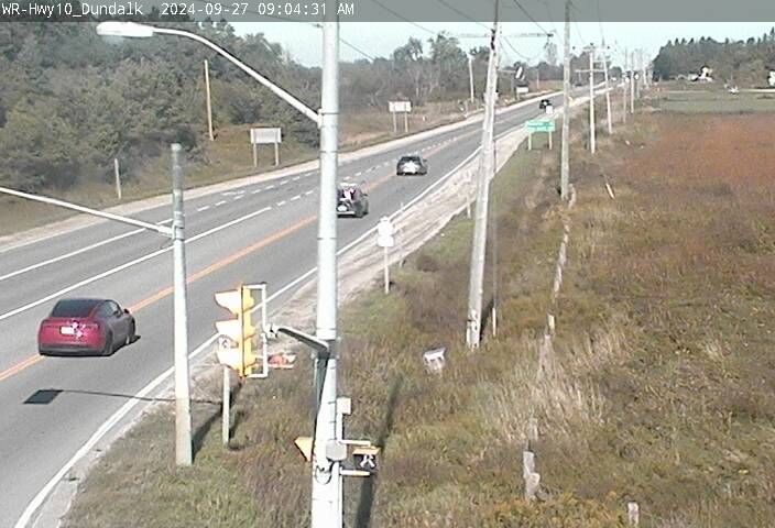 Melancthon: Highway 10 near Dundalk