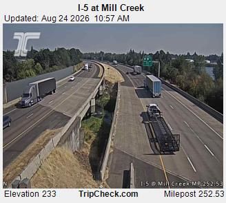 Keizer: I-5 at Mill Creek