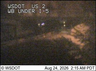 Bayside: US 2 at MP 0: Under I-5 Interchange