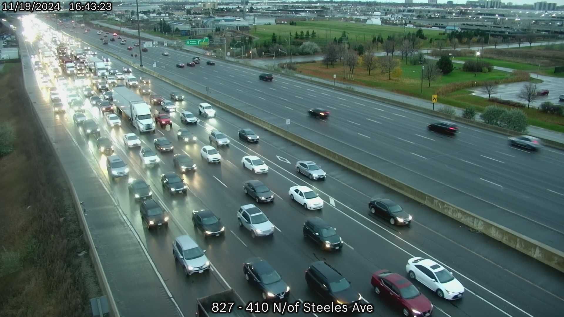 Brampton: Highway 410 north of Steeles Avenue