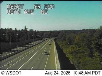 Clyde Hill: SR 520 at MP 4.9: 89th Ave NE
