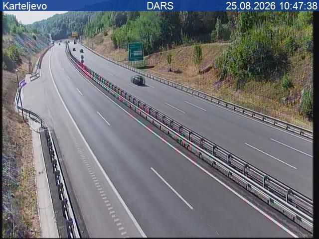 Gorenje Karteljevo: A2/E70, Karavanke - Obrežje, Karteljevo