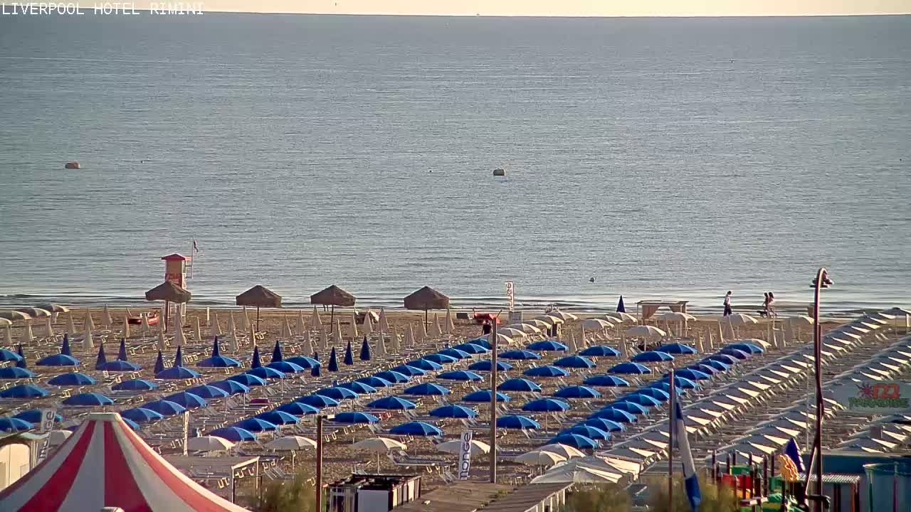 Rimini: Spiaggia di Rivazzurra di