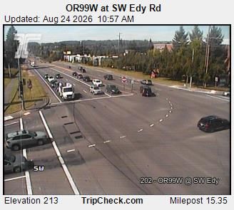 Sherwood: ORE99W at SW Edy Rd