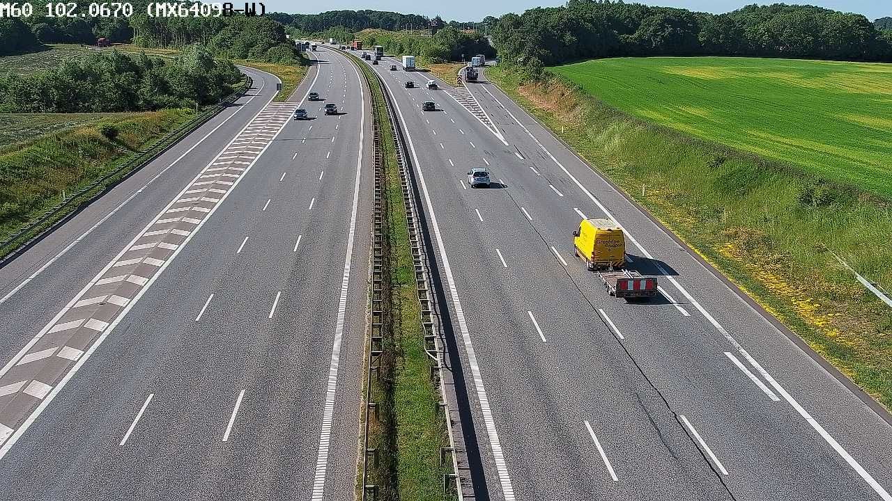 Vejle: Lindet, Horstedvej, Blickrichtung Süd