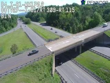 Plains Township: I-81 @ EXIT 170A (PA 115 SOUTH BEAR CREEK)