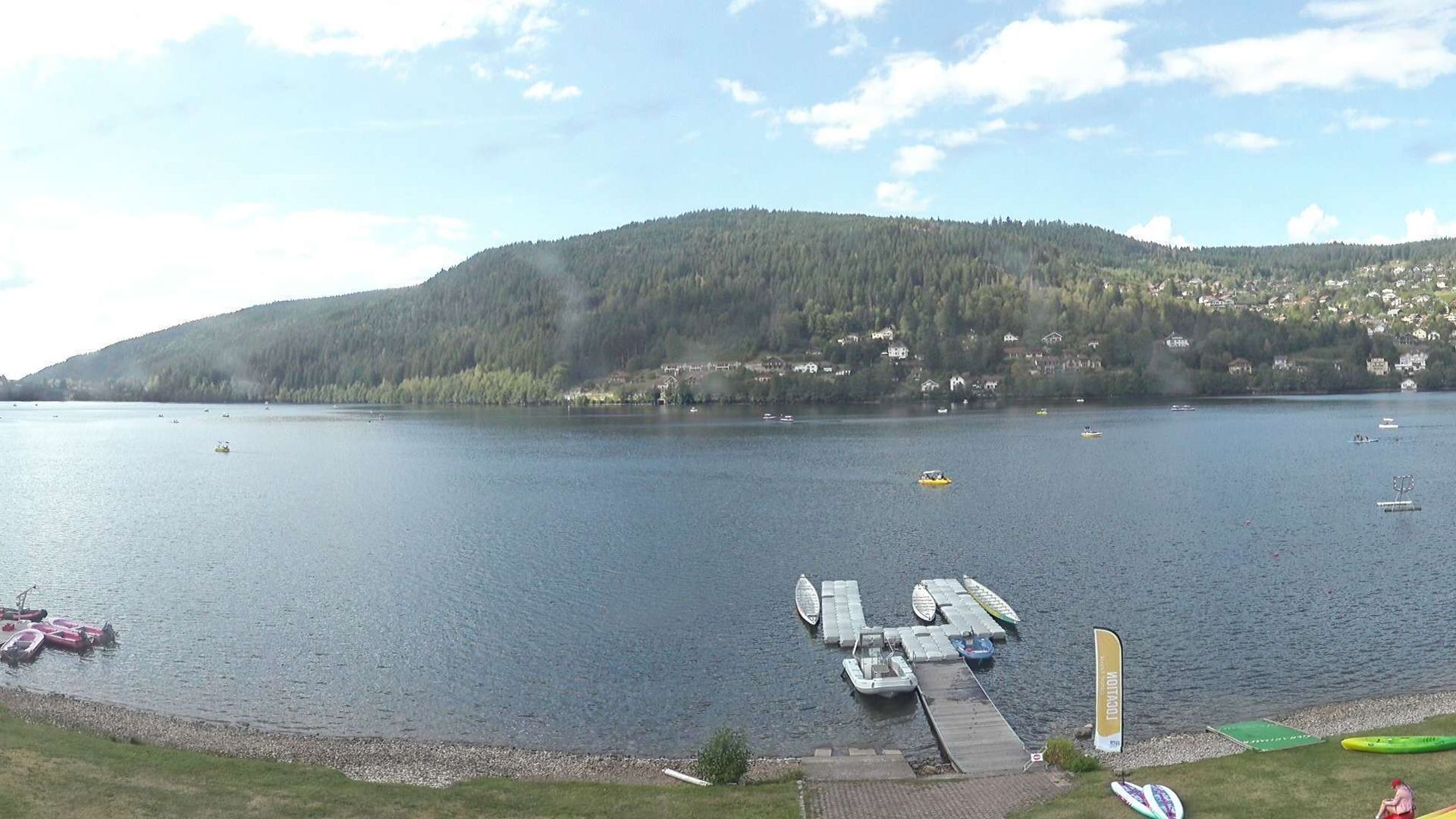 Gerardmer: Vue sur le lac de