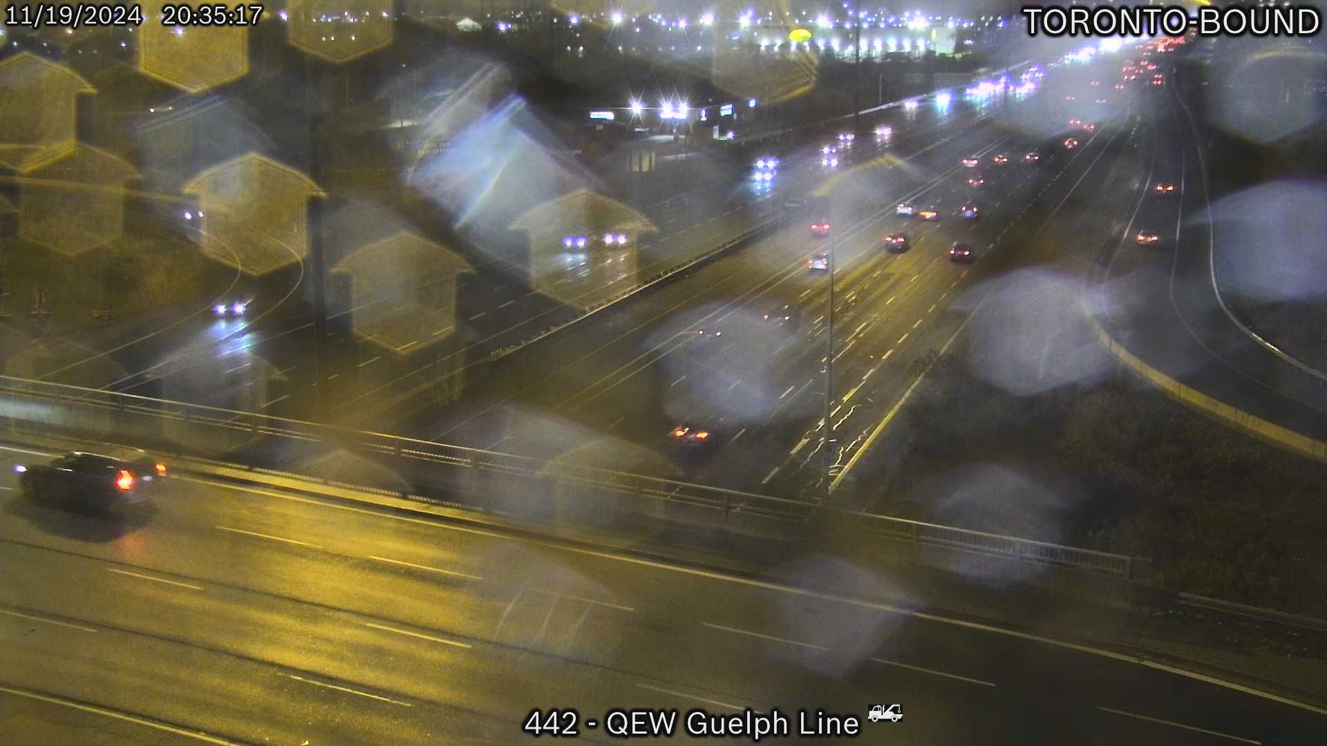 Burlington: QEW near Guelph Line